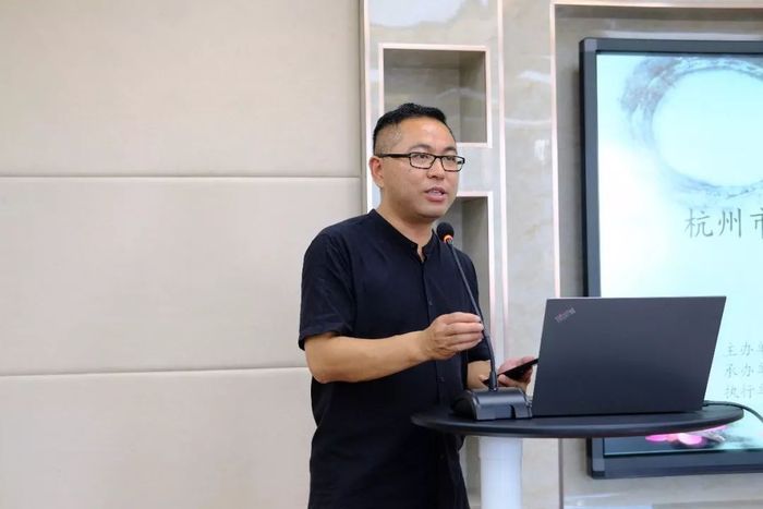 杭州喜牛文化有限公司董事长杨帆致辞